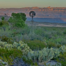 Dugout Wells with Sierra del Carmen
